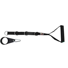 T-BAR Row Portable (TB-4D Single Handle) OLYMPIC Single 4 D Ring Strap Handle SHIHAN Power Gym Core Blaster Landmine Grappler T Bar Row Fits Bar Types Standard Olympic Universal Fitting