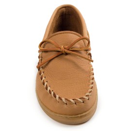 Minnetonka Men's Moosehide Classic Moccasin,Natural Moose,10.5 M US