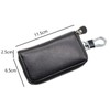 QIUPFGUT Leather Key Case for Men and Women, Leather Key