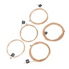 5 String Bass Strings Replacement Professional Metal Wooden Bass Guitar
