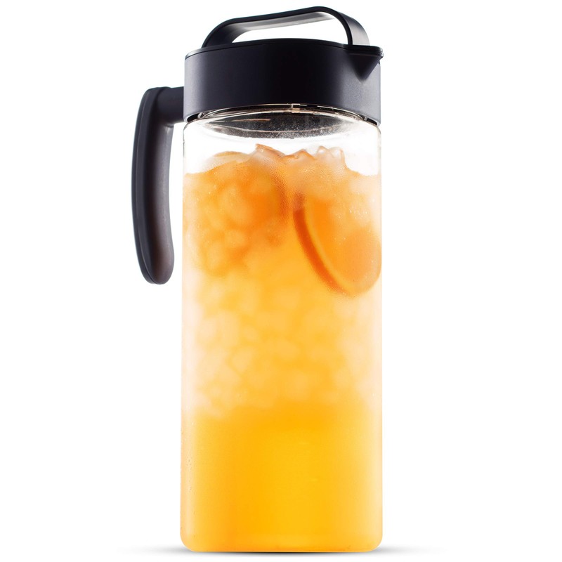 Komax Set of 2 Plastic Water Pitcher with Lid –