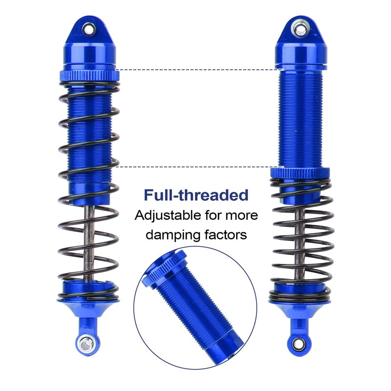 HobbyPark 4PCS Aluminum Front & Rear Shock Absorber Assembled Full