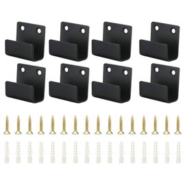 Ceramic Tile Display Holder, Ceramic Tile Holder, Wall Hooks, 8 Pieces Heavy Duty Hooks, Ceramic Tile Holders, U Angle Bracket Stainless Steel, Heavy Duty Wall Hooks Made of Stainless Steel Wall Hooks