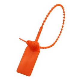 Security Tag, 100 Pcs Plastic Cable Tie Labels, Security Tag Seal, Security Tamper Tags, Plastic Security Seals Pull, for Clothing Shoes Handbags Luggage Logistics Transportation Tags