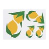 Azeeda 4 x 'Zitronen am Baum ' Temporäre Tattoos -