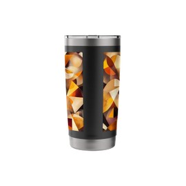 Abstract Geometric Artwork Modern Stainless Steel Insulated Tumbler