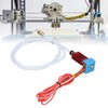 MK8 Extruder Head Remote Kit Brass Nozzles Throat Pipe Replacement