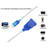 DTech 6 Feet USB to RS232 DB9 Female Serial Adapter