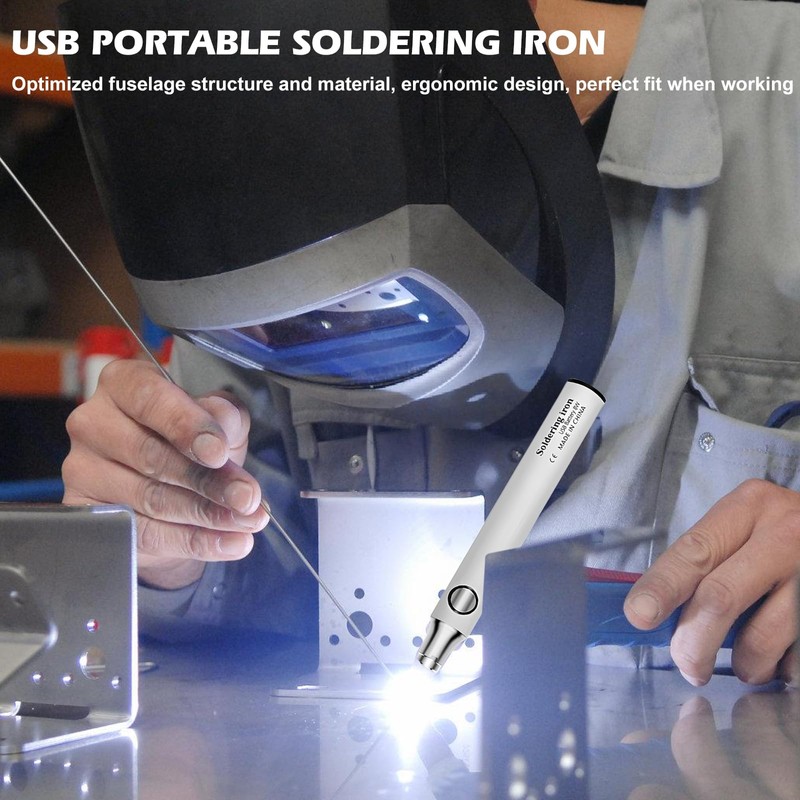 Vegena Soldering Iron Set, Wireless Soldering Iron with Soldering Iron