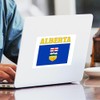 CafePress Alberta Flag Rectangle Bumper Sticker Car Decal