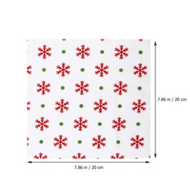 Embroidery Fabric 20pcs Christmas Pattern Cotton Fabric Squares Quilting Fabric Patchwork Precut Fabric for DIY Quilting Christmas Sewing Crafting Decor Quilted Fabric