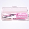 siyuwuro 4Pcs Transparent Storage Boxes For Nail Tool Professional Pedicure