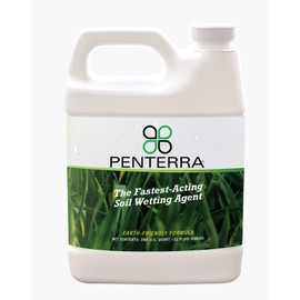 Penterra Soil Penetrant and Wetting Agent – Promotes Water Movement and Root Absorption to Deter Erosion and Improve Nutrient Uptake for Hardier Landscaping and Water Conservation