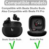JNSA Replacement for Beats Studio Buds Earbuds Tips Ear Tips,6