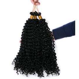 Feibin Hair Extensions Wig 3 Bundle Set Blaze Hip Hop Dance Hairstyle Jumbo Pigtails for Braiding Gradient Hair Extensions Braiding Cornrow Braise Mitsuami Unisex Hip Hop Hair Extensions 35cm(1B)