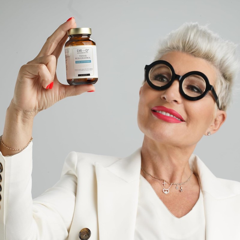 Trans Resveratrol by DR-D Longevity - 1000 mg, Premium Antioxidant,