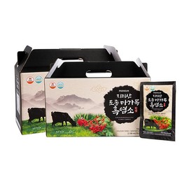 2 boxes of 30 pouches of native Jirisan mountain ash and black goat extract / 지리산 토종 마가목 흑염소진액 30포 2박스