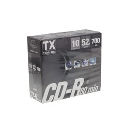 Traxdata CD-R 80 SLIM PZ.10 - CD-R 80