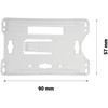 LYRAX PORTATARJETA Carro UHF RFID Soporte para PASES DE PEAJE