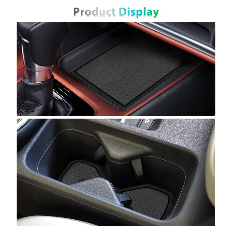 GAFAT Compatible Honda HR-V 2022-2024 Rubber Mats - Centre Console