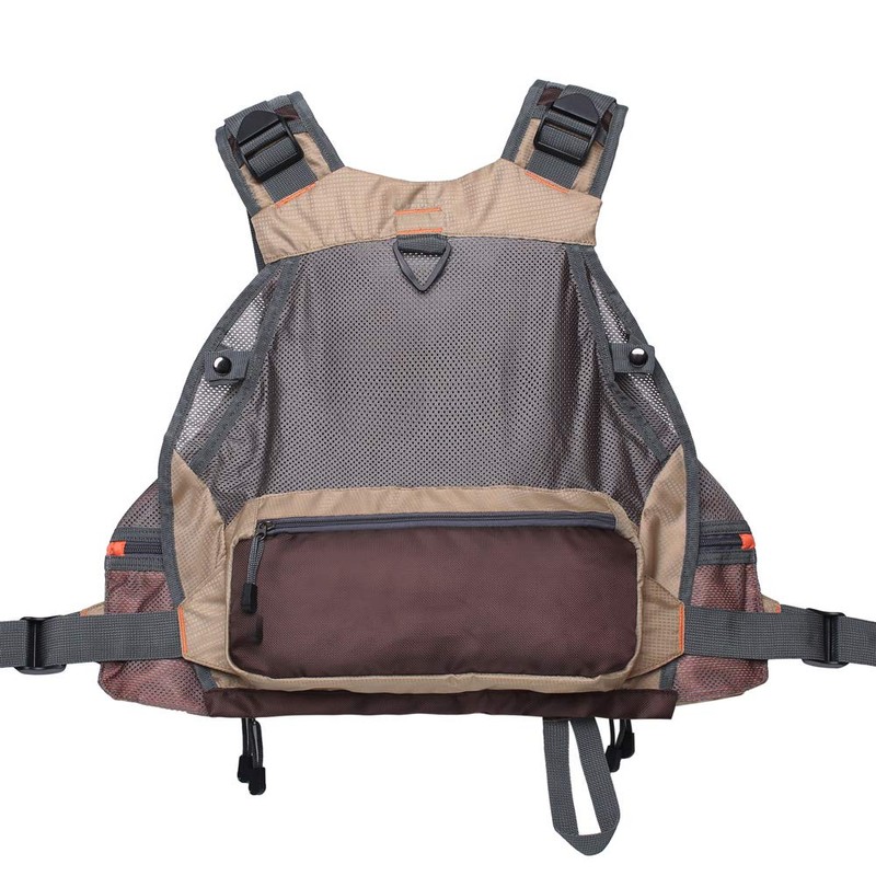 Kylebooker - Chaleco de pesca con mosca ajustable para hombres