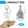 Anrbb Guardian Bell Keyring Set, Guardian Angel Motorcycle Bell Lucky