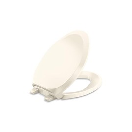 KOHLER French Curve Ready Latch Quiet-Close Elongated Toilet Seat