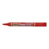 Pentel N860/4 Pack of 4 Permanent Markers Chisel Tip Black/Red/Blue/Green