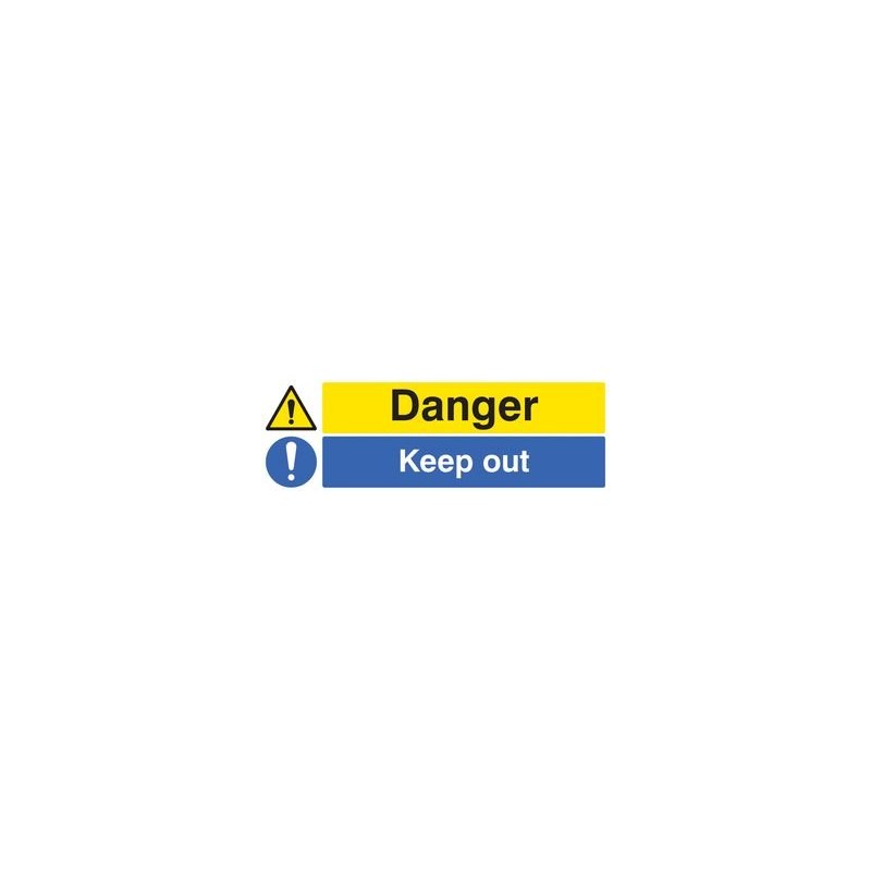 Sign, Danger Keep Out, SAV, Signs Personal Protection, Site Security,