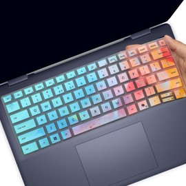 Keyboard Cover for Dell 14 Plus DB04250 DB04255 DB14250 DB14255 14-inch Laptop (2025) Keyboard Cover Skin Protector (NOT FIT Dell Pro 14/Pro 14 Plus/Pro Max 14)-Colorful