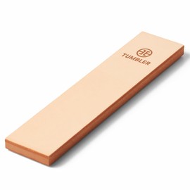 Genuine Leather Knife Sharpening Strop - Companion for Tumbler Knife Sharpener Kits