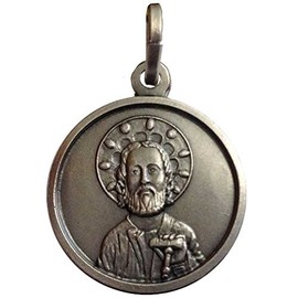 925 Sterling Silver " Saint James of Compostela " Medal