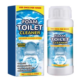 Wind in Hand Foam Toilet Bowl Cleaner: Powerful Foam Action, Deep Cleaning Limescale, No Scrubbing Needed - Safe for All Toilets