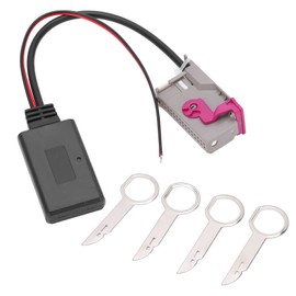 Bluetooth 5.0 32 Pin Wireless Radio Stereo AUX Adapter Cable Replacement for A3 A4 A6 A8 TT R8 RNSE Navigation