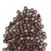 4mm Microlink Hair beads - Color: Brown