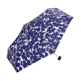 Wpc. 9174-262 Bold Flower Mini Navy 19.7 inches (50 cm) Rain Umbrella Women's Folding Umbrella