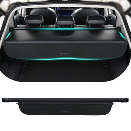 Tecoom Interior Trunk Cargo Cover fit for Honda CRV 2003 2004, Carbon Fiber Retractable Anti-Peeping Security Shield Shade Organizer, Rear Luggage Privacy Screen Car Accessories for Honda CRV