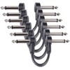 Cables de parche para guitarra de 6 pulgadas, paquete de