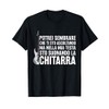 Regalo Divertente Chitarrista Strumento Musicale Chitarra Maglietta