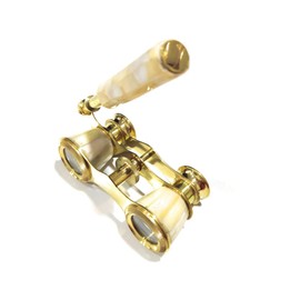 Nautical Binocular 3" Opera Glasses Binocular Mother of Pearl - Antique Opera Binocular