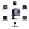 Yale SV-DAFX-B Front Door Camera - Spotlight And Siren Alarm,