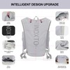 INOXTO Running Hydration Vest Backpack,Lightweight Insulated Pack with 1.5L Water