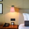 HEMOTON Lamp Shades Ceiling Table Lamp Shade Pink Cloth Ceiling