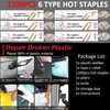 200W Cordless Plastic Welder, Plastic Welding Kit with 1200PCS Hot