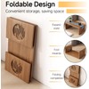 Folding Coffee Table, Low Coffee Table for Sitting on The