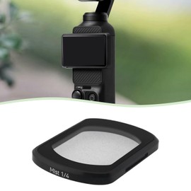 YINETTECH 1Pc Action Camera Magnetic Black Diffusion 1/4 Effect Filter Ultra Slim Frame Compatible with DJI OSMO Pocket 3 HD Optical Glass