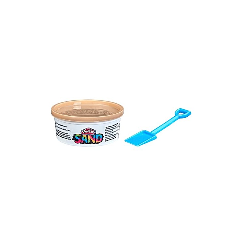Play-Doh Scoopable Sand - 6oz Can Plus Mini Shovel (Tan)