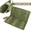 WYNEX Car Sun Visor Organizer with Double-Sided Folding MOLLE Panel,