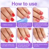 Gel Nail Polish Remover, (2pcs) Gel Polish Remover for Nails,
