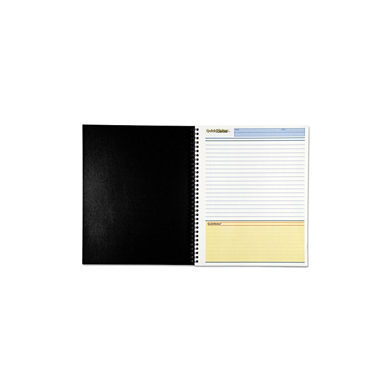 Mead Cambridge 06066 Side Bound Guided Business Notebook, QuickNotes, 11